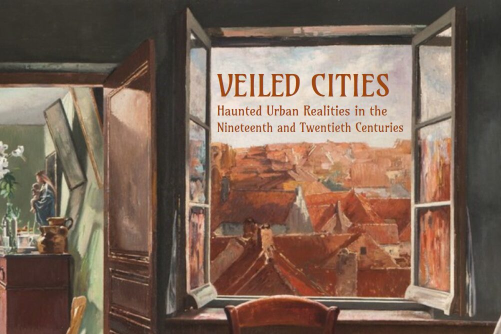 Poster for the "Veiled Cities" conference